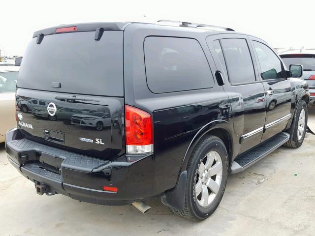 5N1BA0ND5EN604246 - 2014 NISSAN ARMADA SV BLACK photo 4