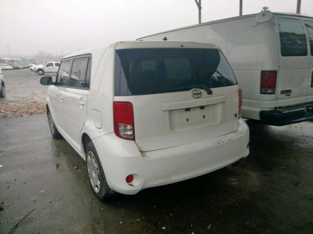 JTLZE4FE0CJ030105 - 2012 TOYOTA SCION XB Ақ фото 3