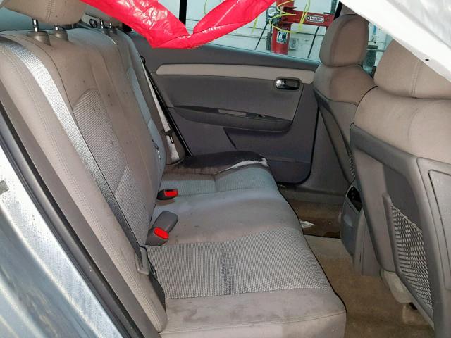 1G1ZG57B684277093 - 2008 CHEVROLET MALIBU LS BLUE photo 6