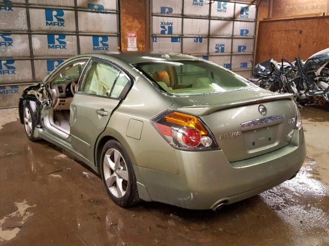 1N4BL21E97C134056 - 2007 NISSAN ALTIMA 3.5 GREEN photo 3