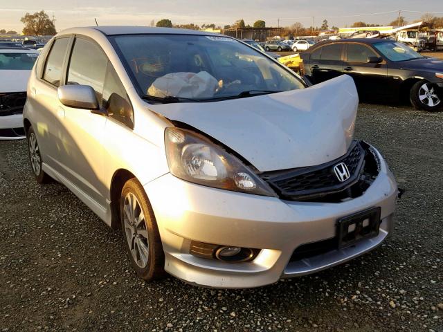 JHMGE8H56CS005130 - 2012 HONDA FIT SPORT SILVER photo 1