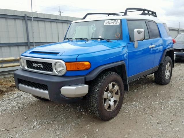 JTEBU11F670007949 - 2007 TOYOTA FJ CRUISER TWO TONE photo 2