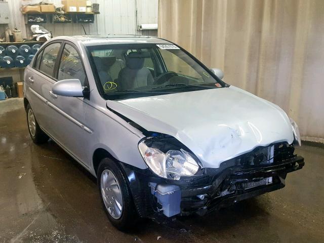 KMHCN46C09U295965 - 2009 HYUNDAI ACCENT GLS SILVER photo 1