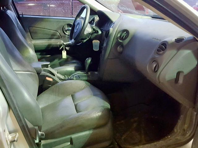 2G2WS522741291644 - 2004 PONTIAC GRAND PRIX ვერცხლისფერი ფოტო 5