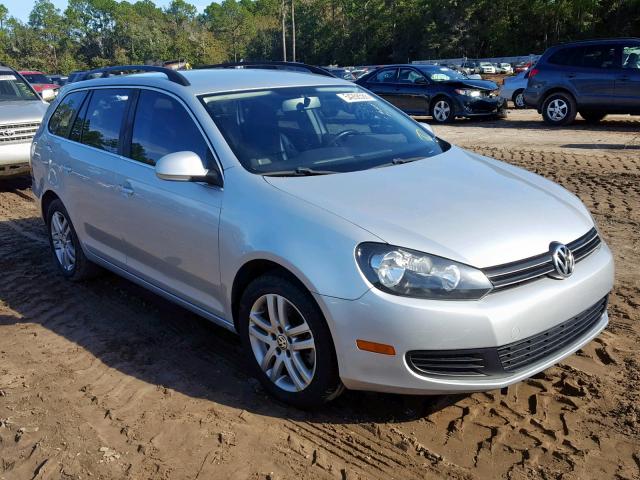 3VWPL7AJ9DM668367 - 2013 VOLKSWAGEN JETTA TDI SILVER photo 1