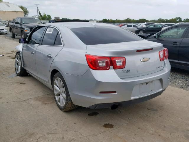 1G11J5SX6DF339818 - 2013 CHEVROLET MALIBU LTZ SILVER photo 3