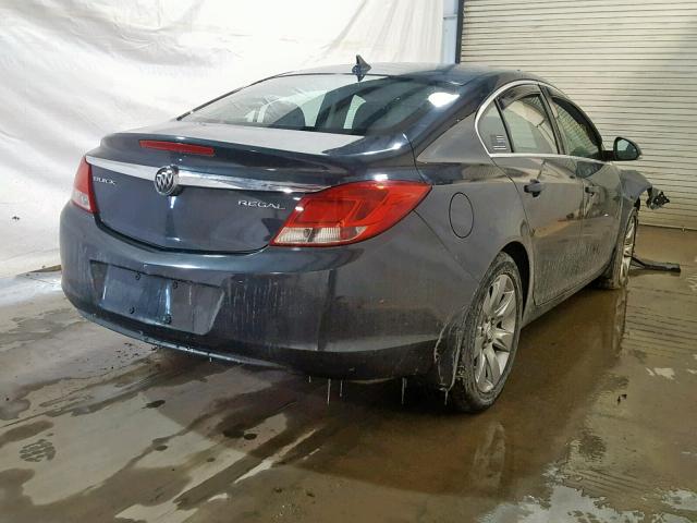 2G4GR5EK2C9177375 - 2012 BUICK REGAL CHARCOAL photo 4