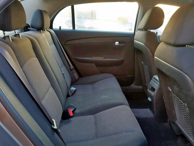 1G1ZC5EB3AF232170 - 2010 CHEVROLET MALIBU 1LT 棕色 照片 6