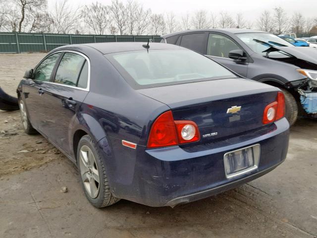 1G1ZA5EB1AF131263 - 2010 CHEVROLET MALIBU LS 蓝色 照片 3