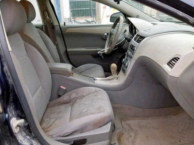 1G1ZA5EB1AF131263 - 2010 CHEVROLET MALIBU LS 蓝色 照片 5