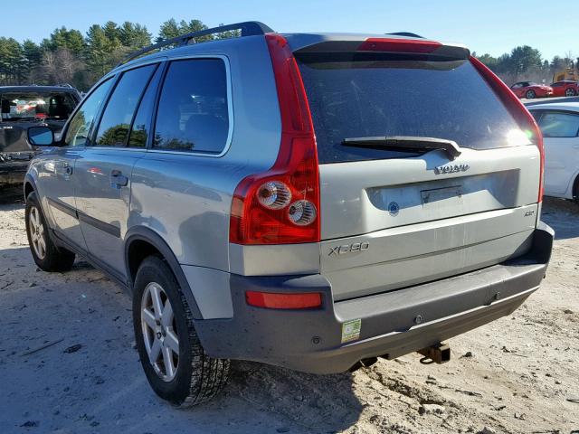 YV1CZ592351143217 - 2005 VOLVO XC90 SILVER photo 3