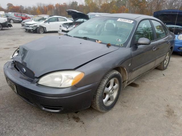 1FAFP55S84G133797 - 2004 FORD TAURUS SES GRAY photo 2