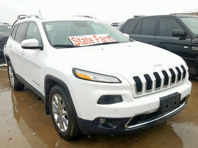 1C4PJMDS8HW618318 - 2017 JEEP CHEROKEE L WHITE photo 1