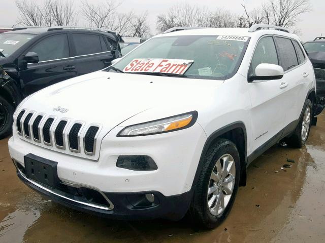 1C4PJMDS8HW618318 - 2017 JEEP CHEROKEE L WHITE photo 2