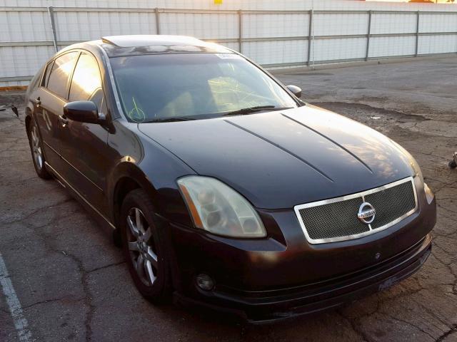 1N4BA41E75C814990 - 2005 NISSAN MAXIMA SE BLACK photo 1