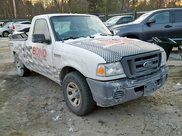 1FTKR1ADXBPB01126 - 2011 FORD RANGER WHITE photo 1