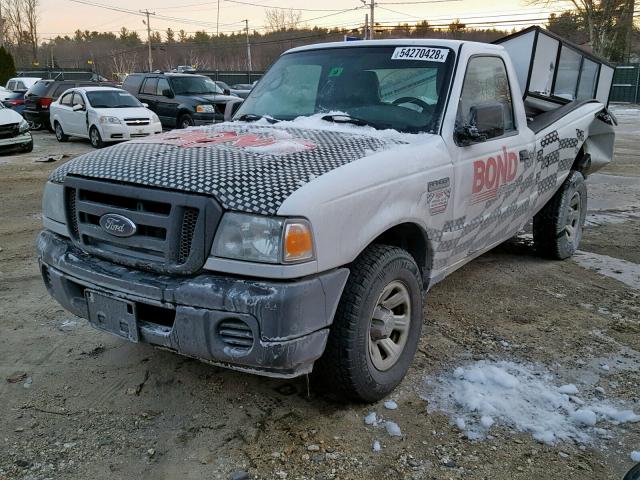 1FTKR1ADXBPB01126 - 2011 FORD RANGER WHITE photo 2