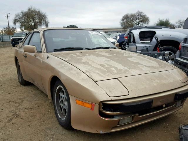 WP0AA0946GN450479 - 1986 PORSCHE 944 GOLD photo 1