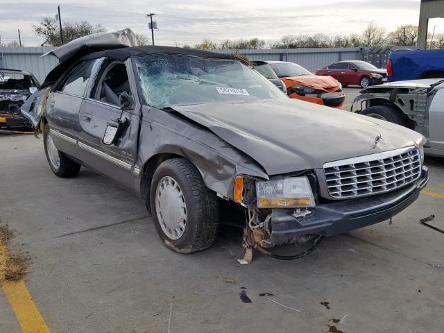 1G6KD54Y8XU724292 - 1999 CADILLAC DEVILLE GRAY photo 1