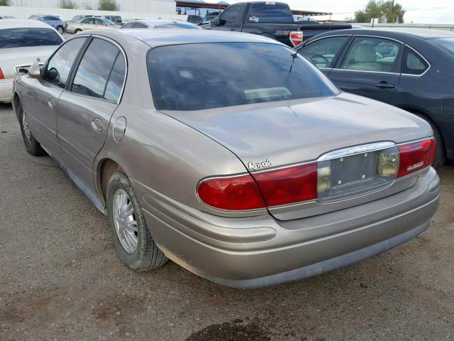 1G4HR54K344165987 - 2004 BUICK LESABRE LI GOLD photo 3