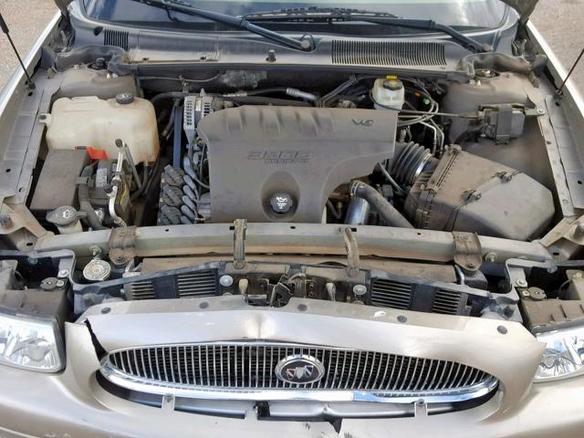 1G4HR54K344165987 - 2004 BUICK LESABRE LI GOLD photo 7