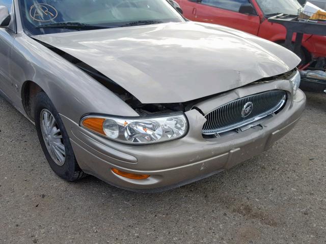 1G4HR54K344165987 - 2004 BUICK LESABRE LI GOLD photo 9