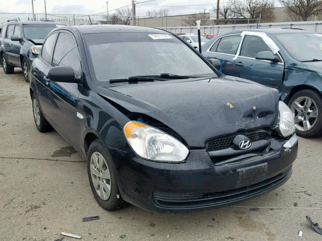 KMHCM3AC8AU163464 - 2010 HYUNDAI ACCENT BLU BLACK photo 1