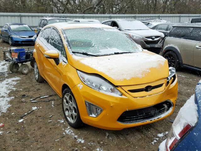 3FADP4FJ4BM173885 - 2011 FORD FIESTA SES YELLOW photo 1