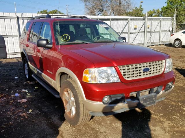 1FMZU74E65UA54862 - 2005 FORD EXPLORER E RED photo 1