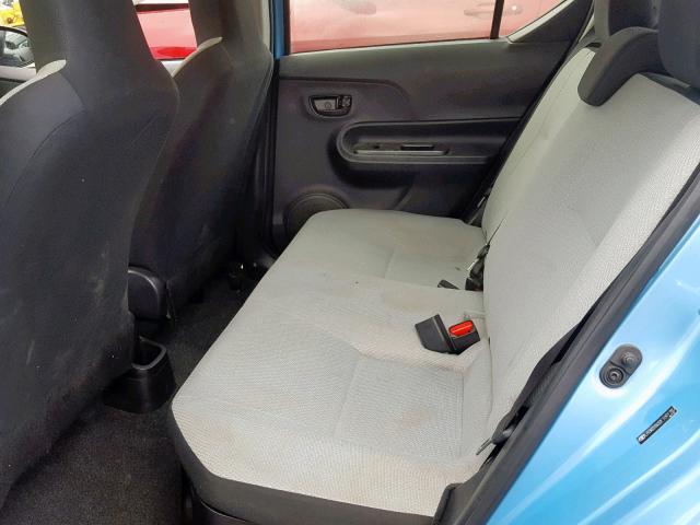 JTDKDTB32F1091782 - 2015 TOYOTA PRIUS C BLUE photo 6