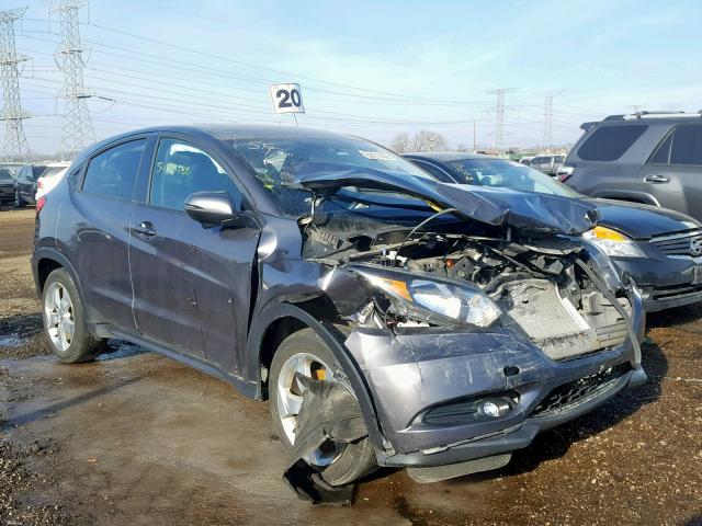 3CZRU6H57GM705846 - 2016 HONDA HR-V EX GRAY photo 1