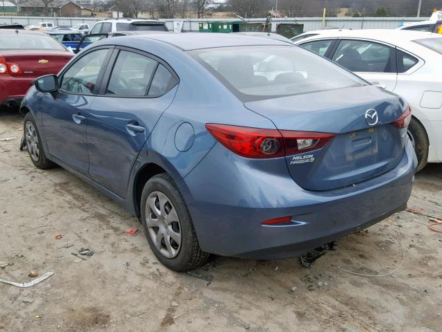 JM1BM1T78F1247345 - 2015 MAZDA 3 SV BLUE photo 3