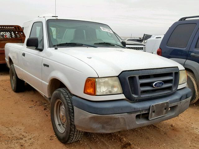 1FTYR10D94PB50056 - 2004 FORD RANGER WHITE photo 1