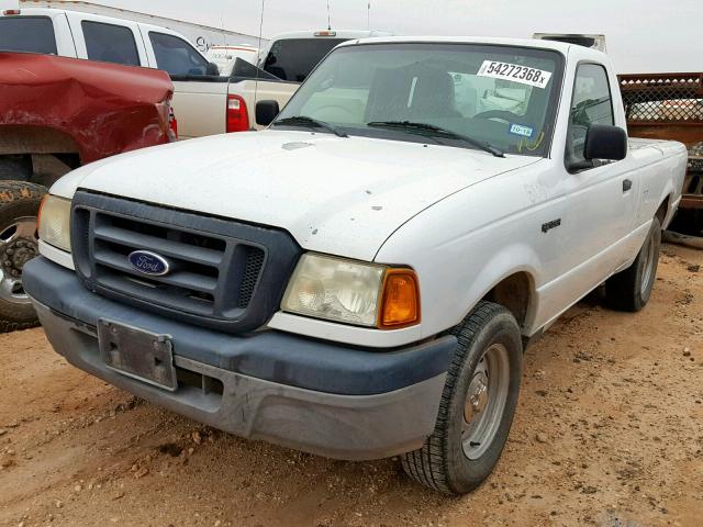 1FTYR10D94PB50056 - 2004 FORD RANGER WHITE photo 2