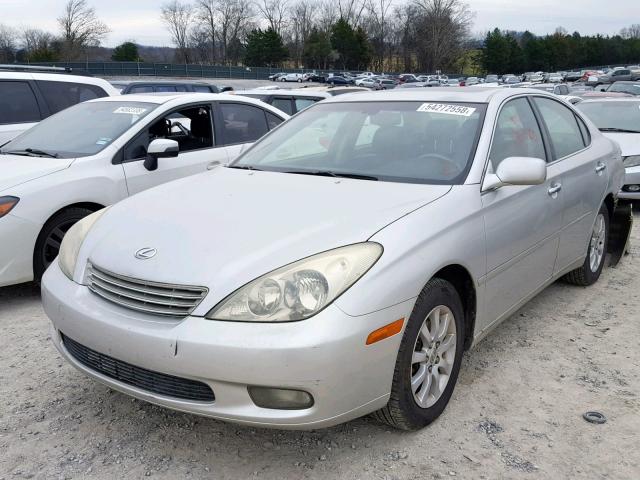 JTHBF30G830121951 - 2003 LEXUS ES 300 SILVER photo 2