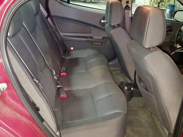 2G2WP522X51168620 - 2005 PONTIAC GRAND PRIX MAROON photo 6