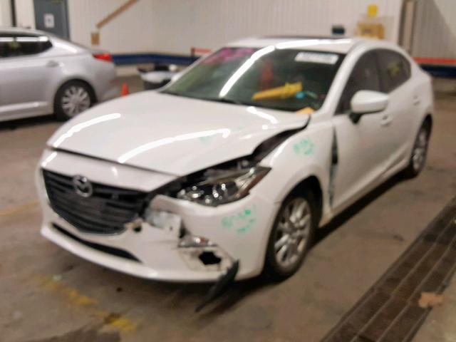 JM1BM1V7XE1150577 - 2014 MAZDA 3 TOURING WHITE photo 2