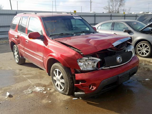 5GADT13S842399831 - 2004 BUICK RAINIER CX MAROON photo 1