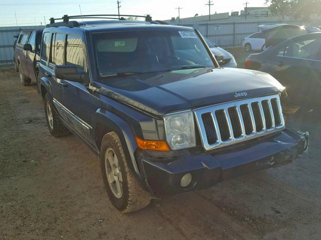 1J4RG4GK3AC127854 - 2010 JEEP COMMANDER BLUE photo 1
