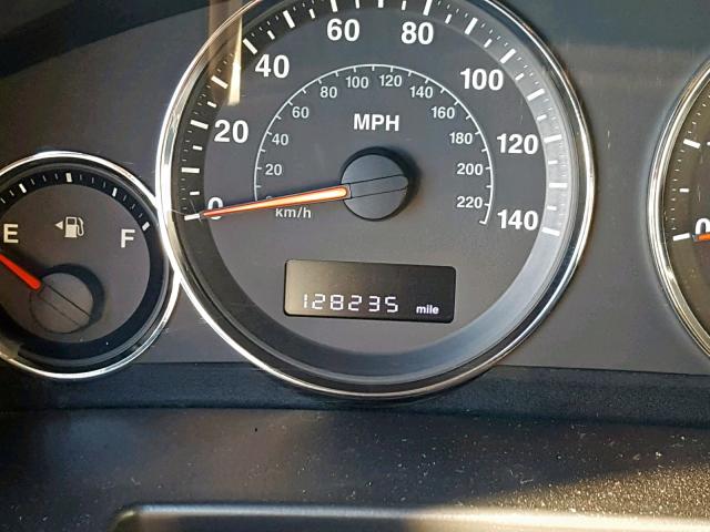 1J4RG4GK3AC127854 - 2010 JEEP COMMANDER BLUE photo 8