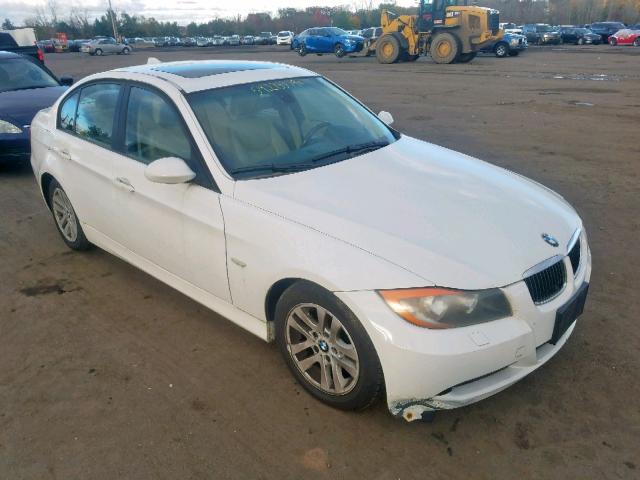 WBAVD13586KV07472 - 2006 BMW 325 XI WHITE photo 1