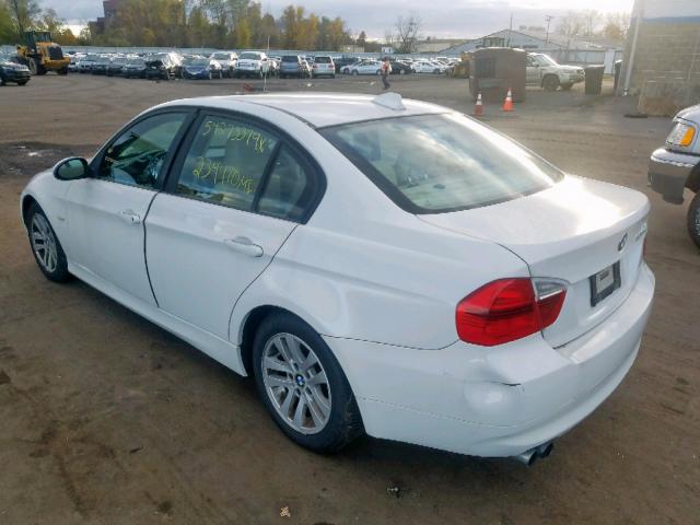 WBAVD13586KV07472 - 2006 BMW 325 XI WHITE photo 3