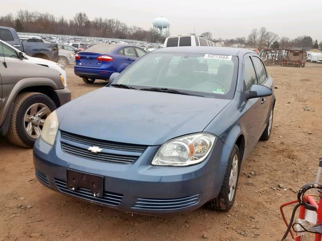 1G1AL58F977326343 - 2007 CHEVROLET COBALT LT BLUE photo 2