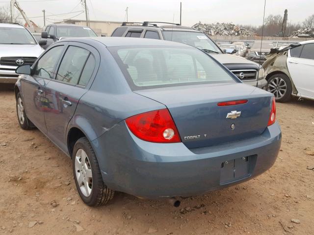 1G1AL58F977326343 - 2007 CHEVROLET COBALT LT BLUE photo 3