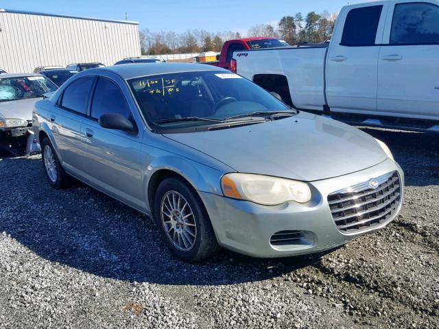 1C3EL46X64N324043 - 2004 CHRYSLER SEBRING LX SILVER photo 1