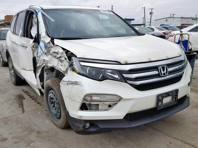 5FNYF6H71GB063951 - 2016 HONDA PILOT EXLN WHITE photo 1