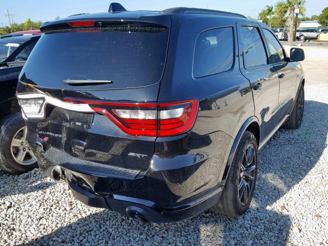 1C4SDJGJ6JC312714 - 2018 DODGE DURANGO SR BLACK photo 4