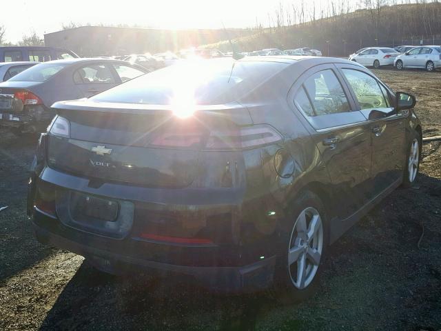 1G1RA6E49DU123208 - 2013 CHEVROLET VOLT BLACK photo 4