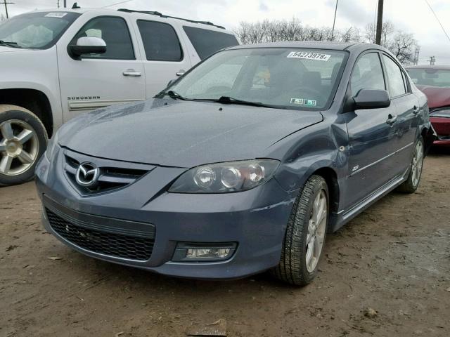 JM1BK323471733071 - 2007 MAZDA 3 S BLUE photo 2