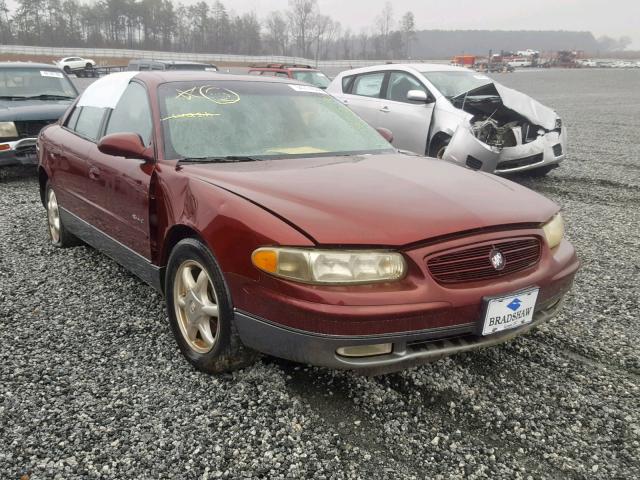 2G4WF5519Y1146299 - 2000 BUICK REGAL GS BURGUNDY photo 1